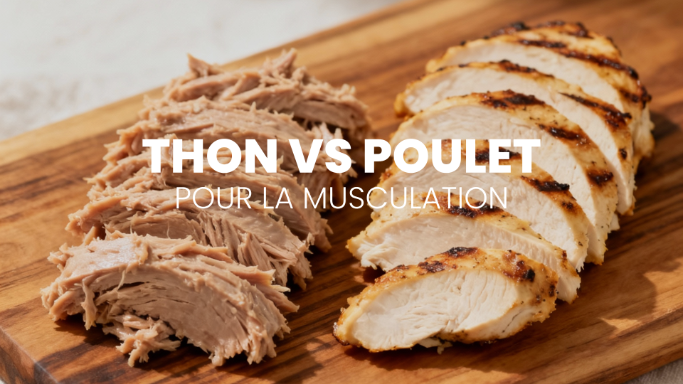 Thon vs poulet : lequel choisir pour la musculation ?