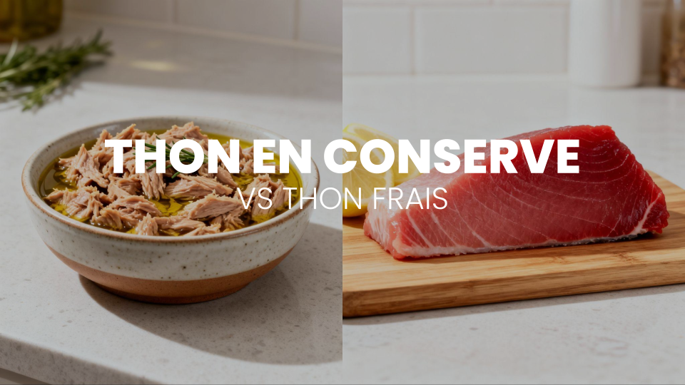 Thon en Conserve vs Thon Frais : Lequel Choisir pour son Alimentation ?